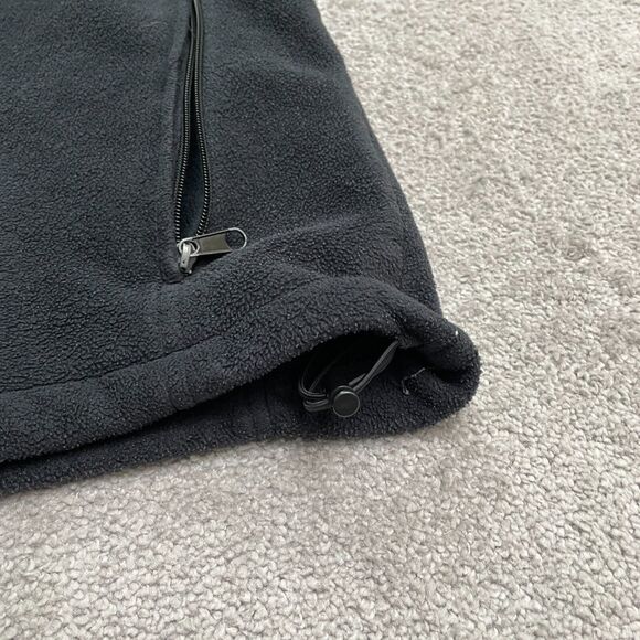 Columbia Steens Mountain Fleece Jacket Mens Large Black Full Zip Outdoor Hiking - Picture 4 of 15